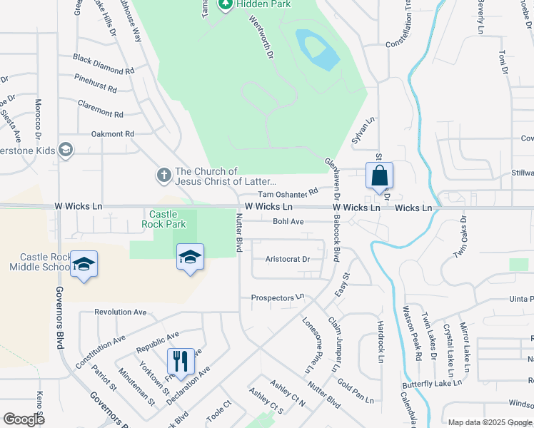 map of restaurants, bars, coffee shops, grocery stores, and more near 321 Westchester Square North in Billings