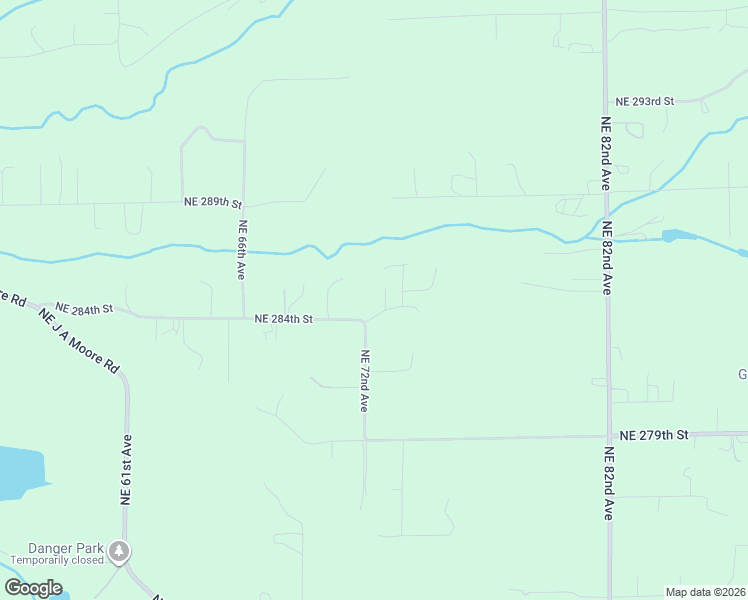 map of restaurants, bars, coffee shops, grocery stores, and more near 7208 Northeast 284th Street in Battle Ground
