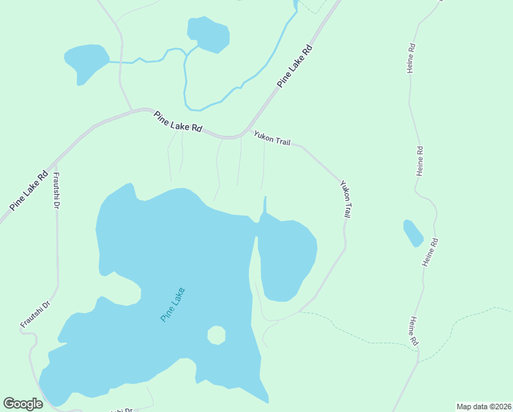 map of restaurants, bars, coffee shops, grocery stores, and more near 12607 Yukon Trail in Minocqua