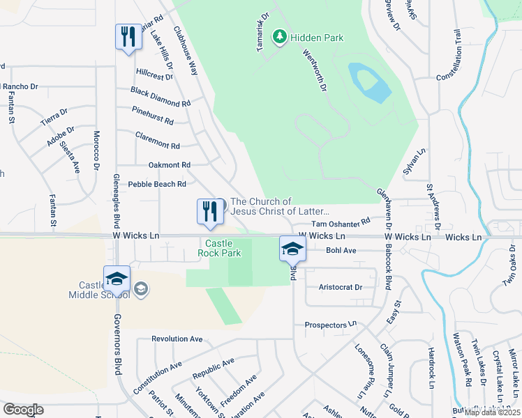 map of restaurants, bars, coffee shops, grocery stores, and more near 1648 Lake Hills Drive in Billings