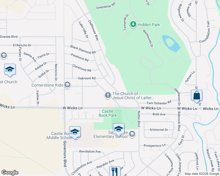 map of restaurants, bars, coffee shops, grocery stores, and more near 1690-1698 Lake Hills Drive in Billings