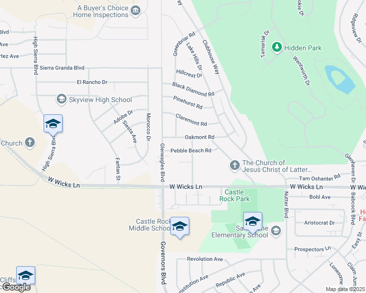 map of restaurants, bars, coffee shops, grocery stores, and more near 720 Pebble Beach Road in Billings