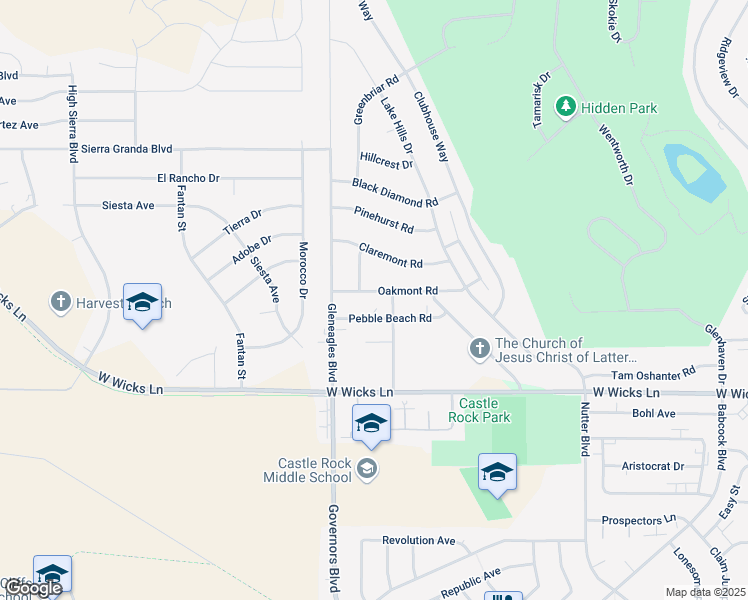 map of restaurants, bars, coffee shops, grocery stores, and more near 720 Pebble Beach Road in Billings
