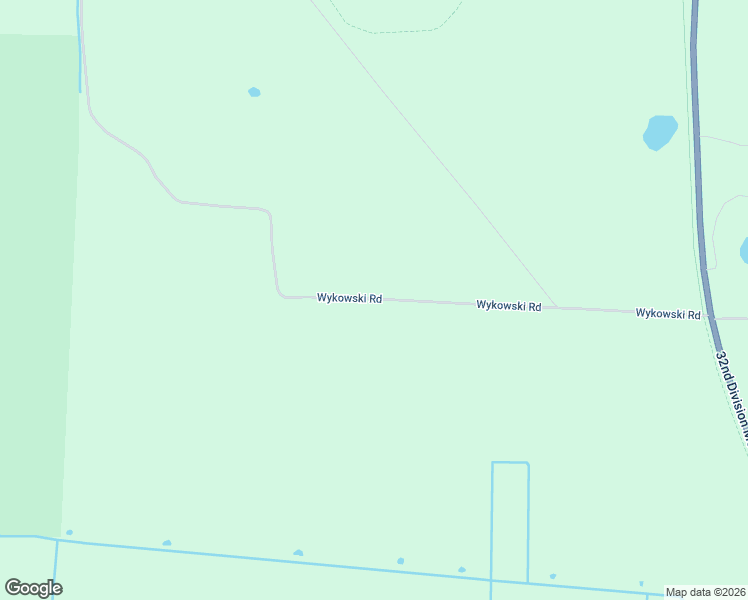map of restaurants, bars, coffee shops, grocery stores, and more near 2345 Wykowski Road in Three Lakes