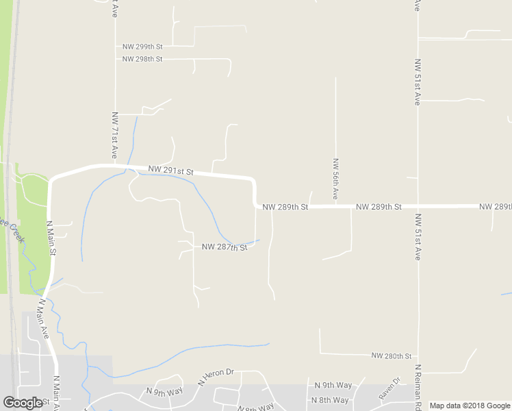 map of restaurants, bars, coffee shops, grocery stores, and more near 28901 Northwest 61st Avenue in Ridgefield