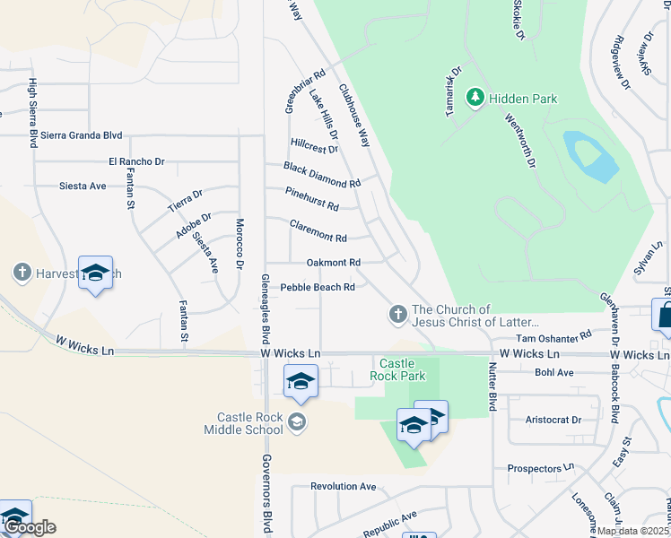 map of restaurants, bars, coffee shops, grocery stores, and more near 5 Oakmont Road in Billings