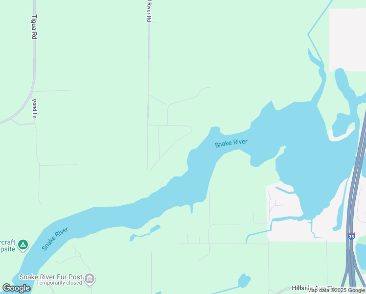 map of restaurants, bars, coffee shops, grocery stores, and more near 15564 Estate Circle in Pine City