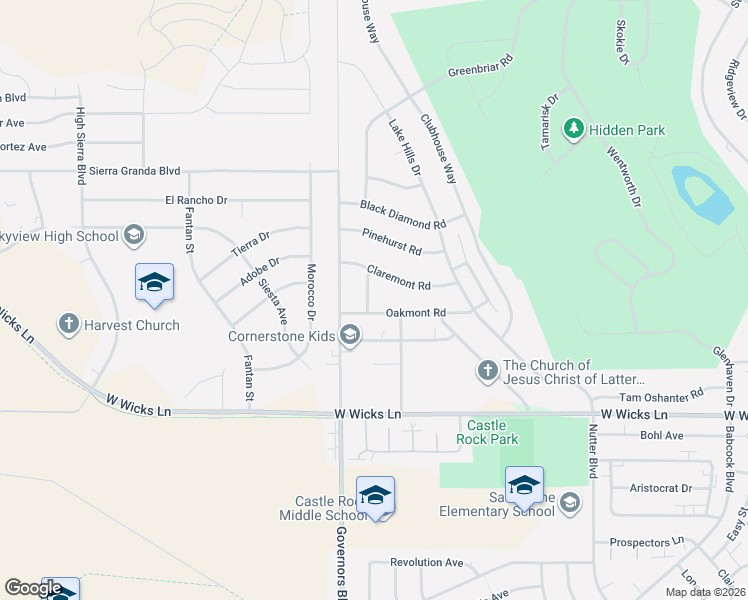 map of restaurants, bars, coffee shops, grocery stores, and more near 1747 Golf Drive in Billings