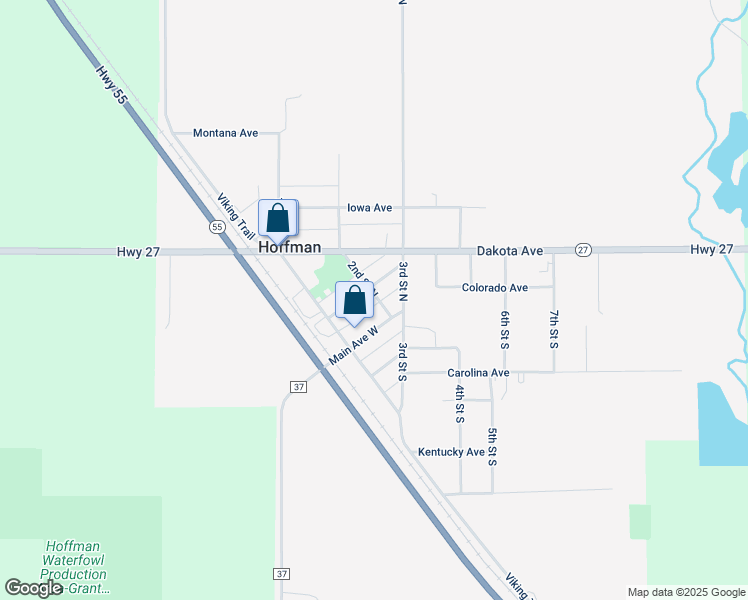 105 2nd Street North, Hoffman MN Walk Score