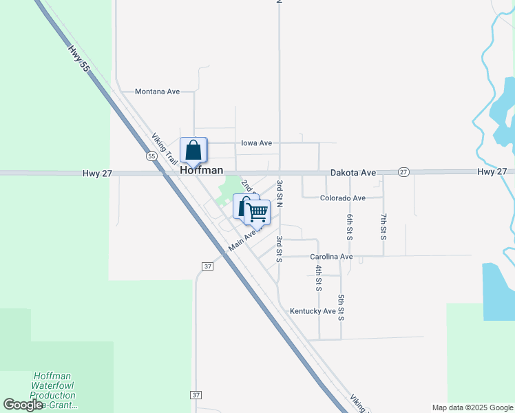 105 2nd Street North, Hoffman MN Walk Score