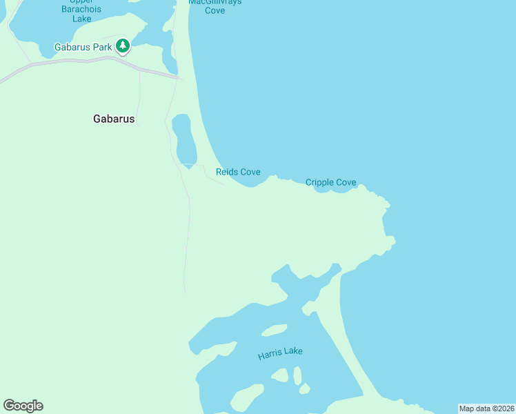 map of restaurants, bars, coffee shops, grocery stores, and more near 125 Gull Cove Road in Gabarus