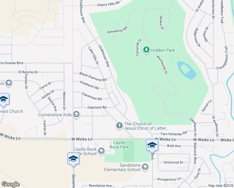 map of restaurants, bars, coffee shops, grocery stores, and more near 1700-1822 Clubhouse Way in Billings