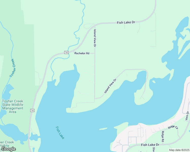 map of restaurants, bars, coffee shops, grocery stores, and more near 19115 Island View Drive in Mora