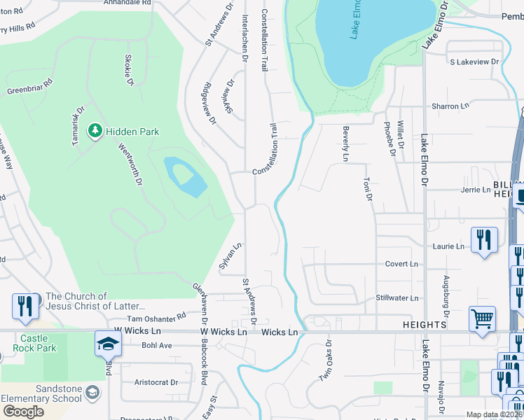 map of restaurants, bars, coffee shops, grocery stores, and more near 1860-1898 Venus Circle in Billings