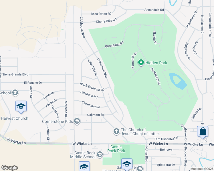 map of restaurants, bars, coffee shops, grocery stores, and more near 1924 Clubhouse Way in Billings