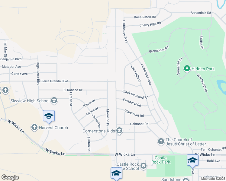map of restaurants, bars, coffee shops, grocery stores, and more near 1980 Gleneagles Boulevard in Billings