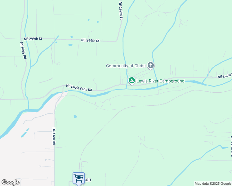 map of restaurants, bars, coffee shops, grocery stores, and more near 18108 Northeast Cole-Witter Road in Battle Ground