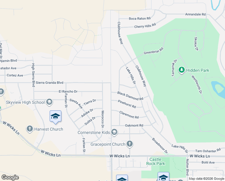 map of restaurants, bars, coffee shops, grocery stores, and more near 1980 Gleneagles Boulevard in Billings