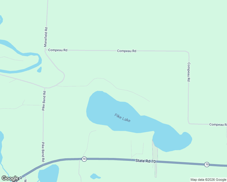 map of restaurants, bars, coffee shops, grocery stores, and more near 5997 Pike Lake Road in Webster