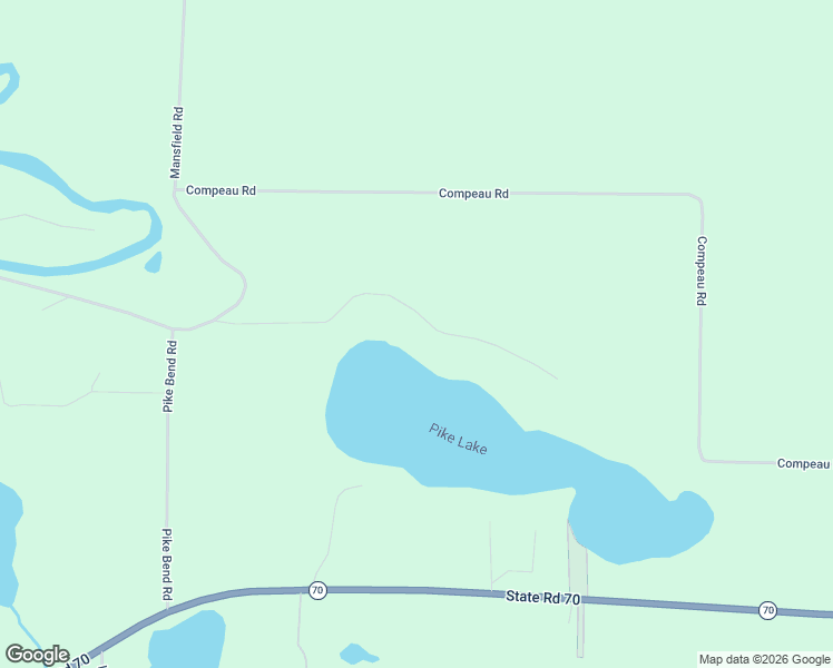 map of restaurants, bars, coffee shops, grocery stores, and more near 5997 Pike Lake Road in Webster