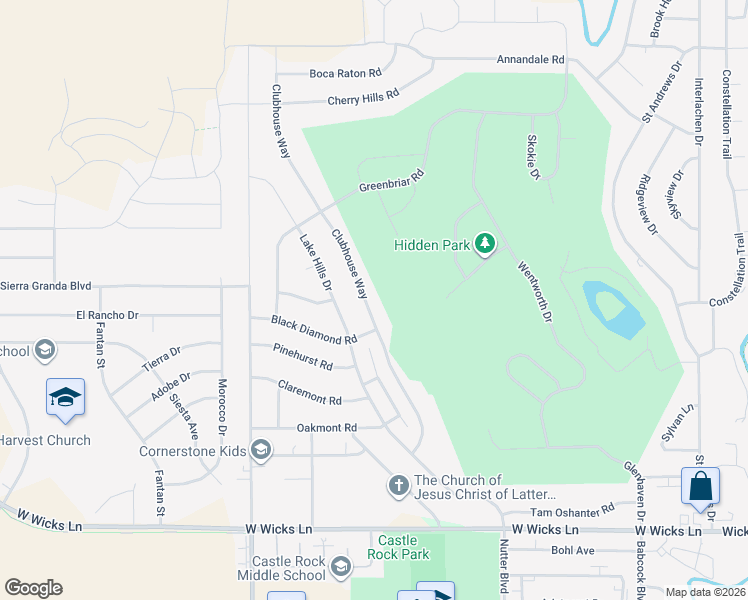 map of restaurants, bars, coffee shops, grocery stores, and more near 1929 Clubhouse Way in Billings
