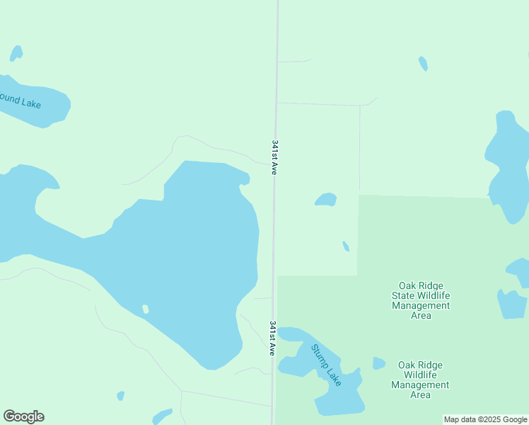 map of restaurants, bars, coffee shops, grocery stores, and more near 14131 341st Avenue in Burtrum
