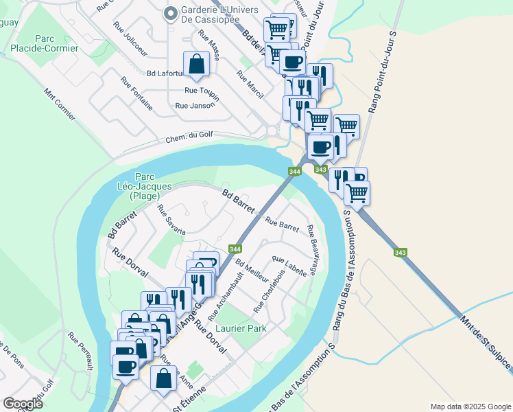 9 Boulevard de l'AngeGardien, L'Assomption QC Walk Score