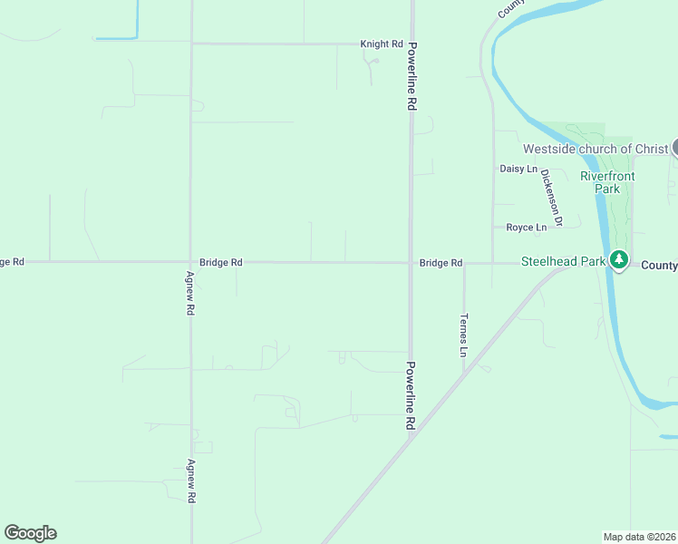 map of restaurants, bars, coffee shops, grocery stores, and more near 29538 Bridge Road in Hermiston
