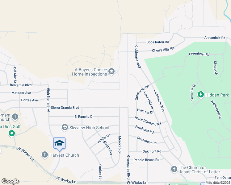 map of restaurants, bars, coffee shops, grocery stores, and more near 842 Matador Avenue in Billings