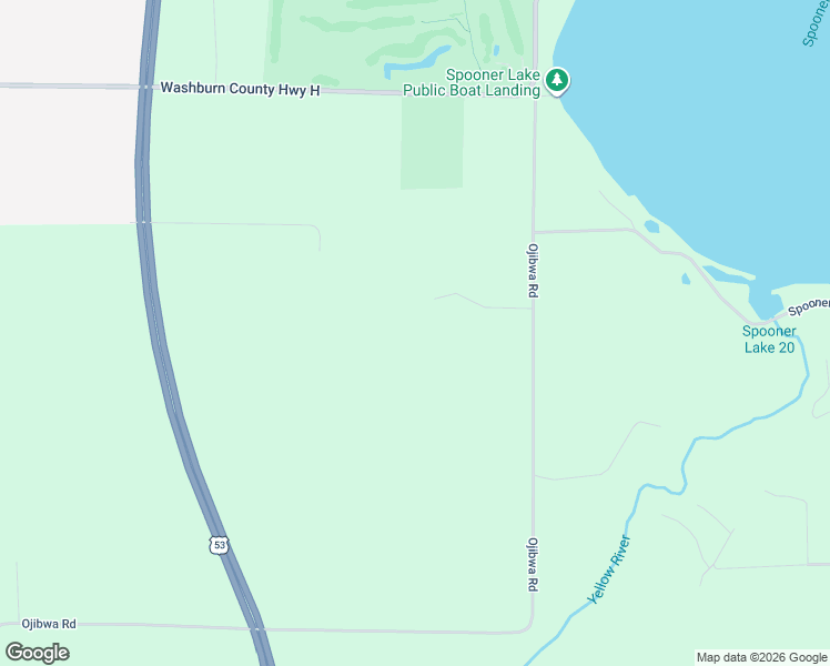 map of restaurants, bars, coffee shops, grocery stores, and more near in Spooner