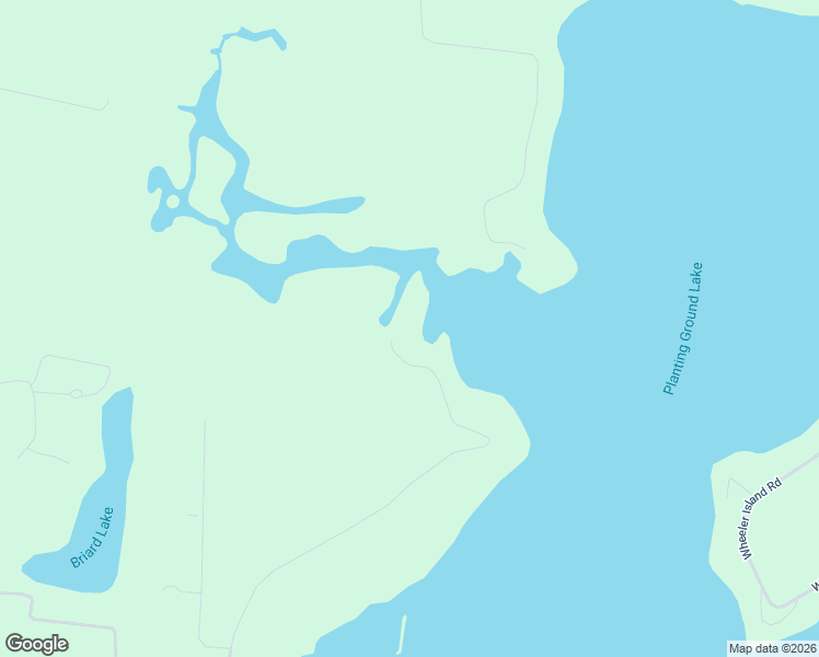 map of restaurants, bars, coffee shops, grocery stores, and more near 7772 Braeger Road in Three Lakes