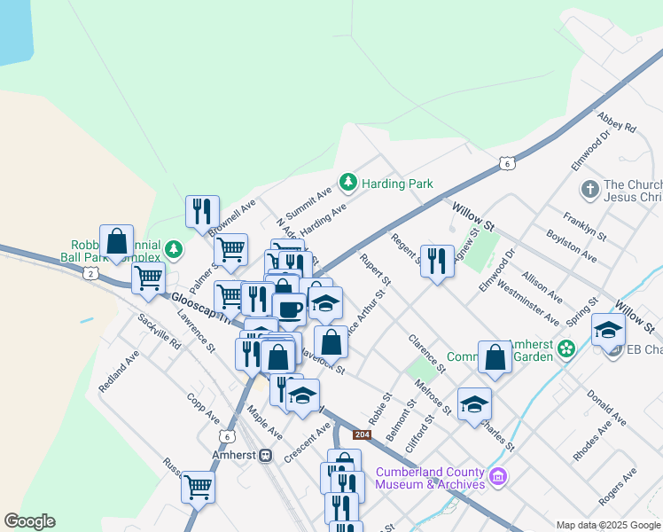 159 Victoria Street East, Amherst NS Walk Score