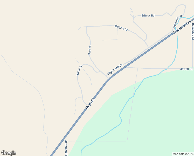 map of restaurants, bars, coffee shops, grocery stores, and more near 1 Targe Street in Three Forks