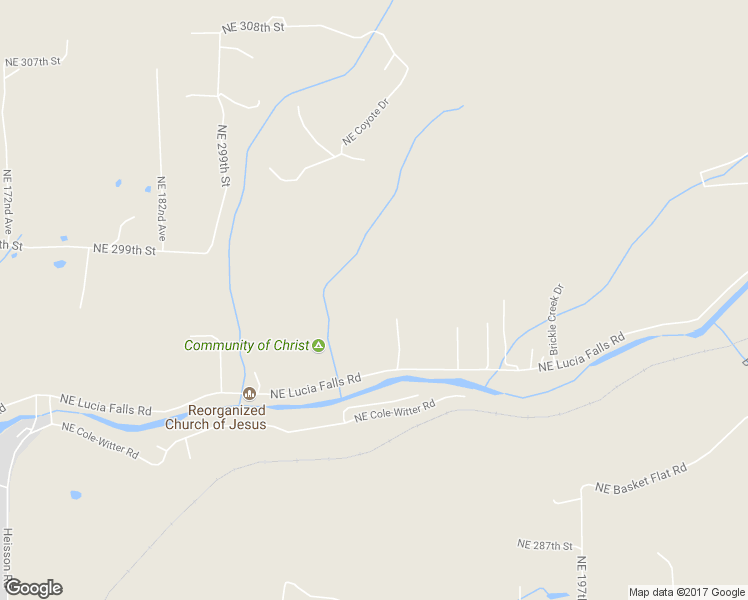 map of restaurants, bars, coffee shops, grocery stores, and more near 18810 Northeast Lucia Falls Road in Yacolt