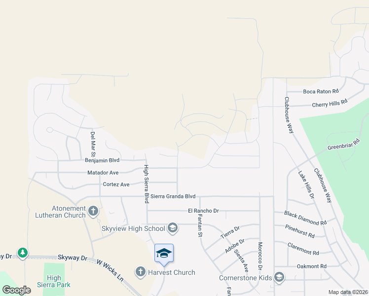 map of restaurants, bars, coffee shops, grocery stores, and more near 2111 Vesca Way in Billings