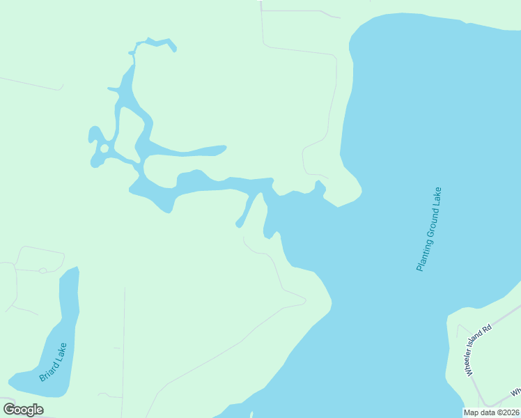 map of restaurants, bars, coffee shops, grocery stores, and more near 7772 Braeger Road in Three Lakes