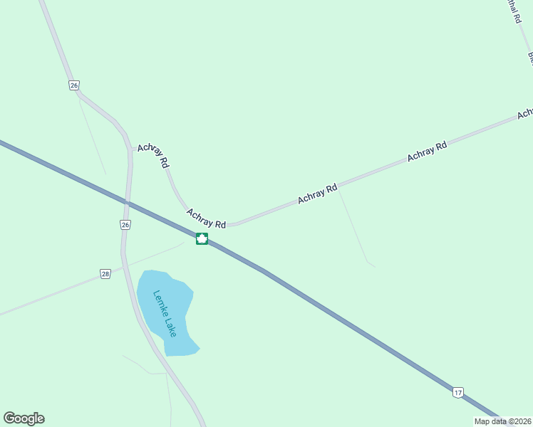 map of restaurants, bars, coffee shops, grocery stores, and more near 703 Achray Road in Pembroke