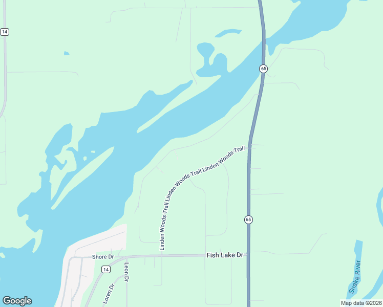 map of restaurants, bars, coffee shops, grocery stores, and more near 20266 Ann River Drive in Mora