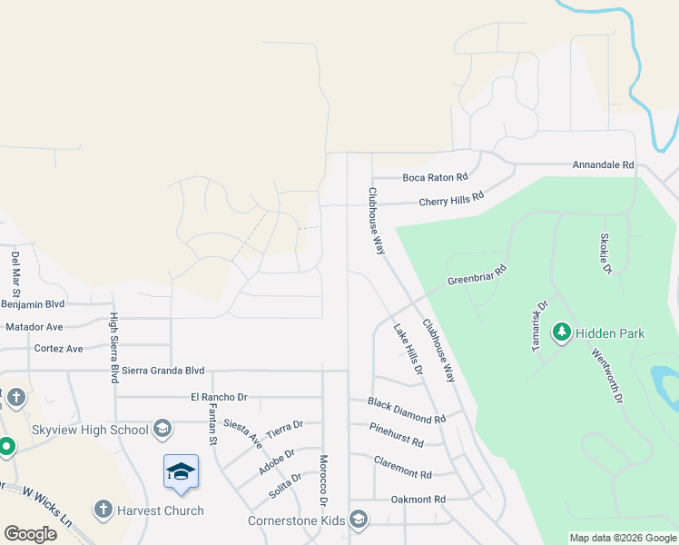 map of restaurants, bars, coffee shops, grocery stores, and more near 2218 Clubhouse Way in Billings