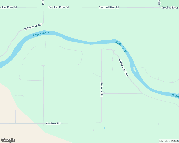 map of restaurants, bars, coffee shops, grocery stores, and more near 14809 Butternut Road in Pine City