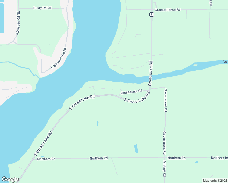 map of restaurants, bars, coffee shops, grocery stores, and more near 14938 Cross Lake Road in Pine City