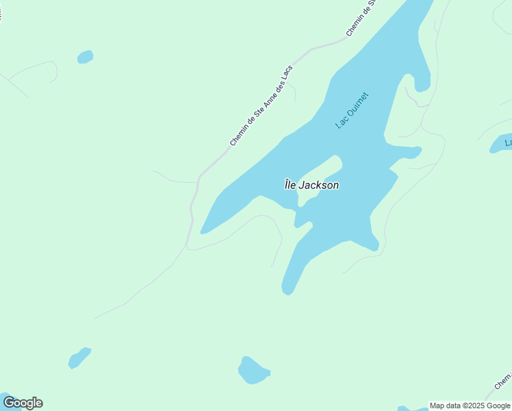 map of restaurants, bars, coffee shops, grocery stores, and more near 1208 Chemin de Sainte Anne des Lacs in Sainte-Anne-des-Lacs