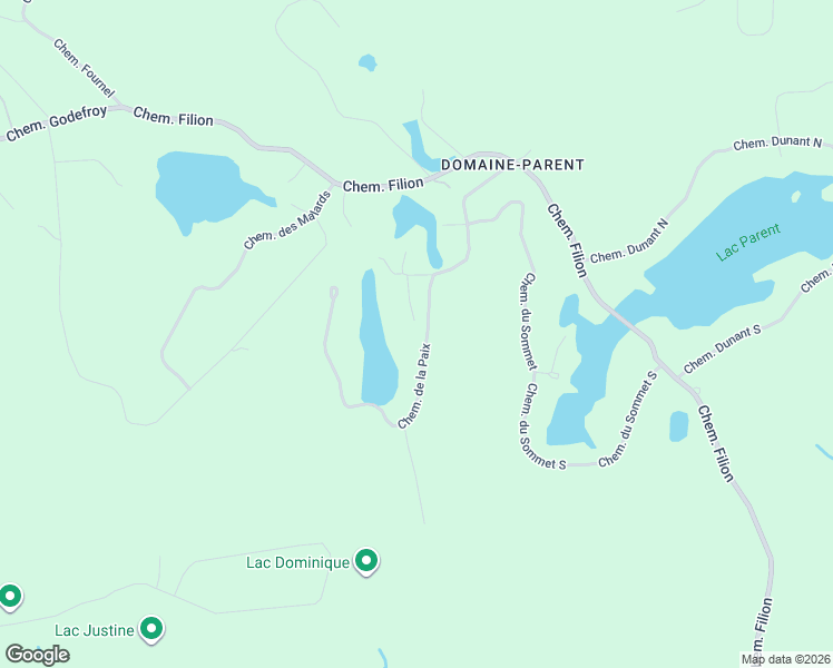 map of restaurants, bars, coffee shops, grocery stores, and more near 1008 Chemin de la Paix in Sainte-Anne-des-Lacs