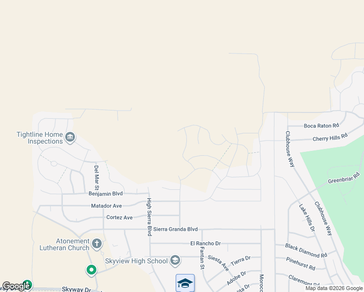 map of restaurants, bars, coffee shops, grocery stores, and more near 2249 Modera Avenue in Billings