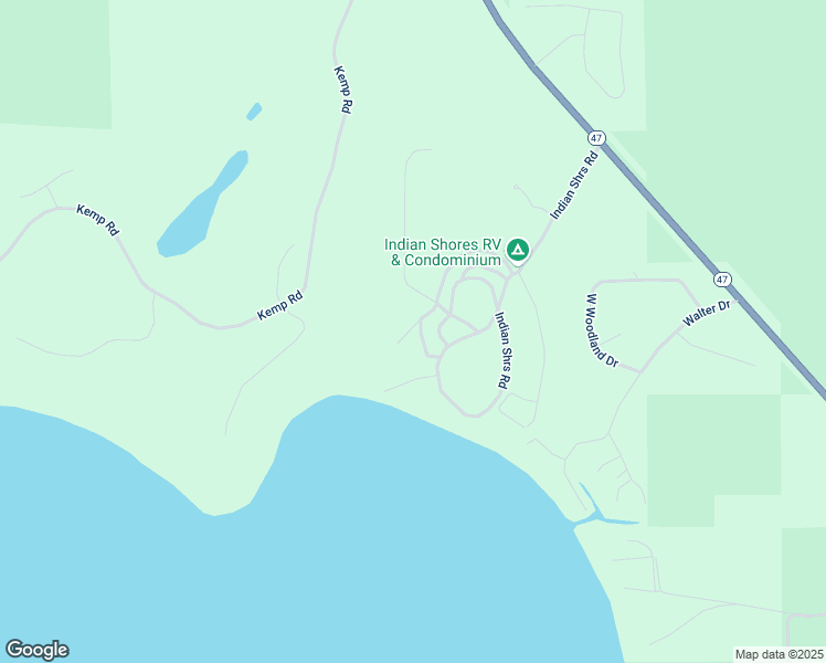 map of restaurants, bars, coffee shops, grocery stores, and more near Camp Strongheart Road in Woodruff