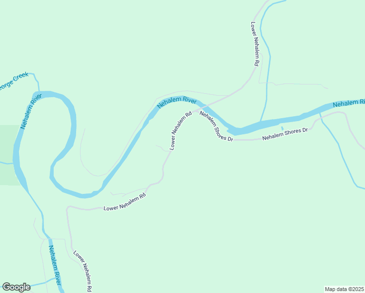 map of restaurants, bars, coffee shops, grocery stores, and more near 80450 Lower Nehalem Road in Seaside
