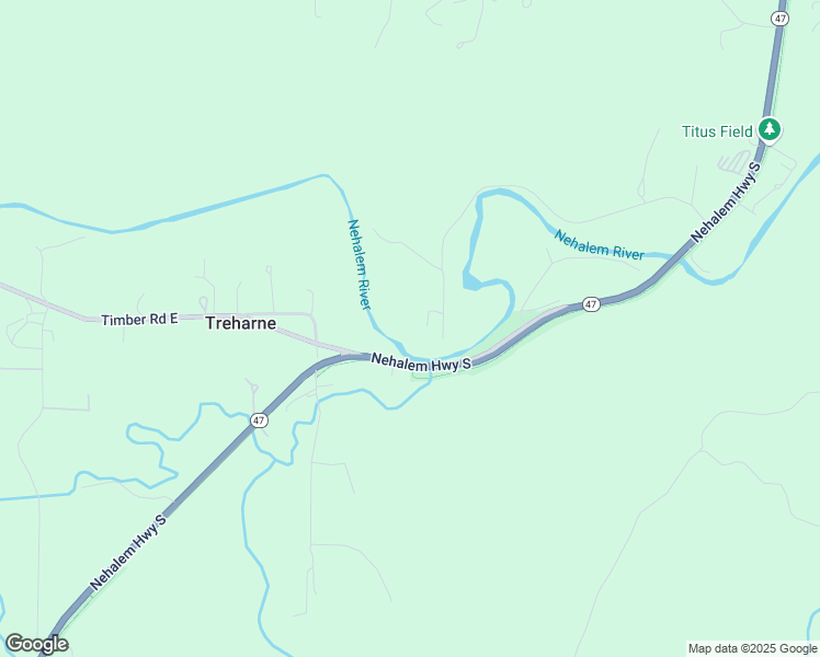 map of restaurants, bars, coffee shops, grocery stores, and more near 17269 Sheely Creek Road in Vernonia