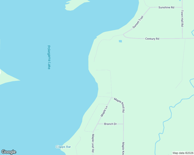 map of restaurants, bars, coffee shops, grocery stores, and more near Maple Knoll Road in Pine City