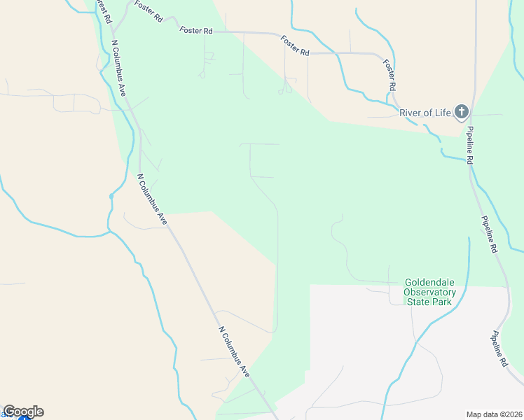 map of restaurants, bars, coffee shops, grocery stores, and more near 125 Eagle Drive in Goldendale