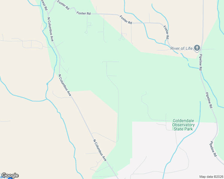 map of restaurants, bars, coffee shops, grocery stores, and more near 129 Eagle Drive in Goldendale